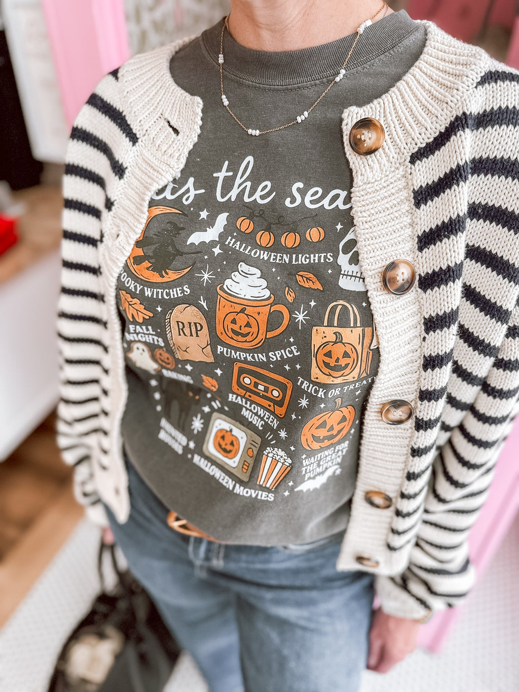 Pepper Tis The Season Halloween Tee