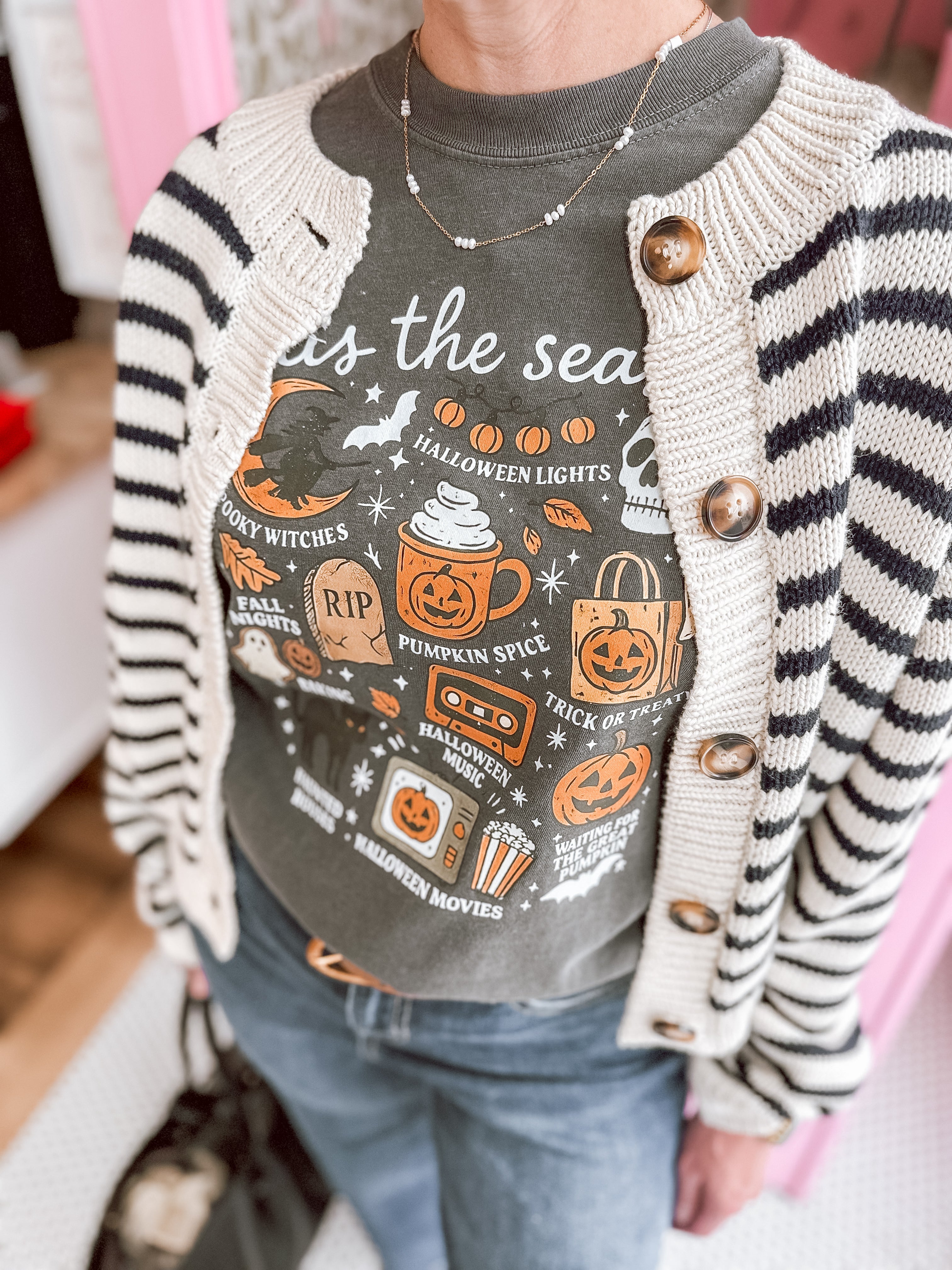 Plus Pepper Tis The Season Halloween Tee