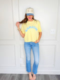 Upside-down Mother Puff Cropped Tee
