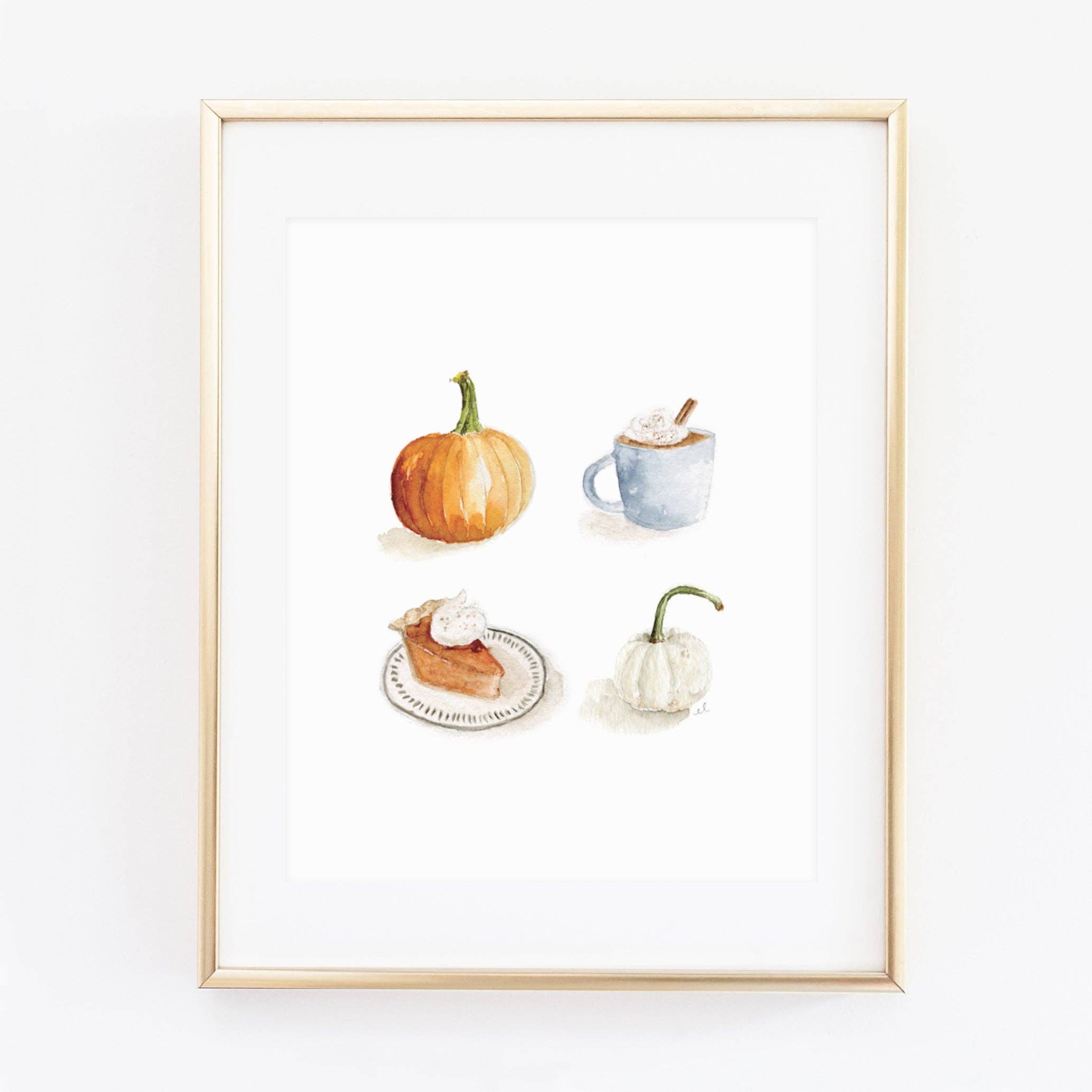 Pumpkin Season Art Print