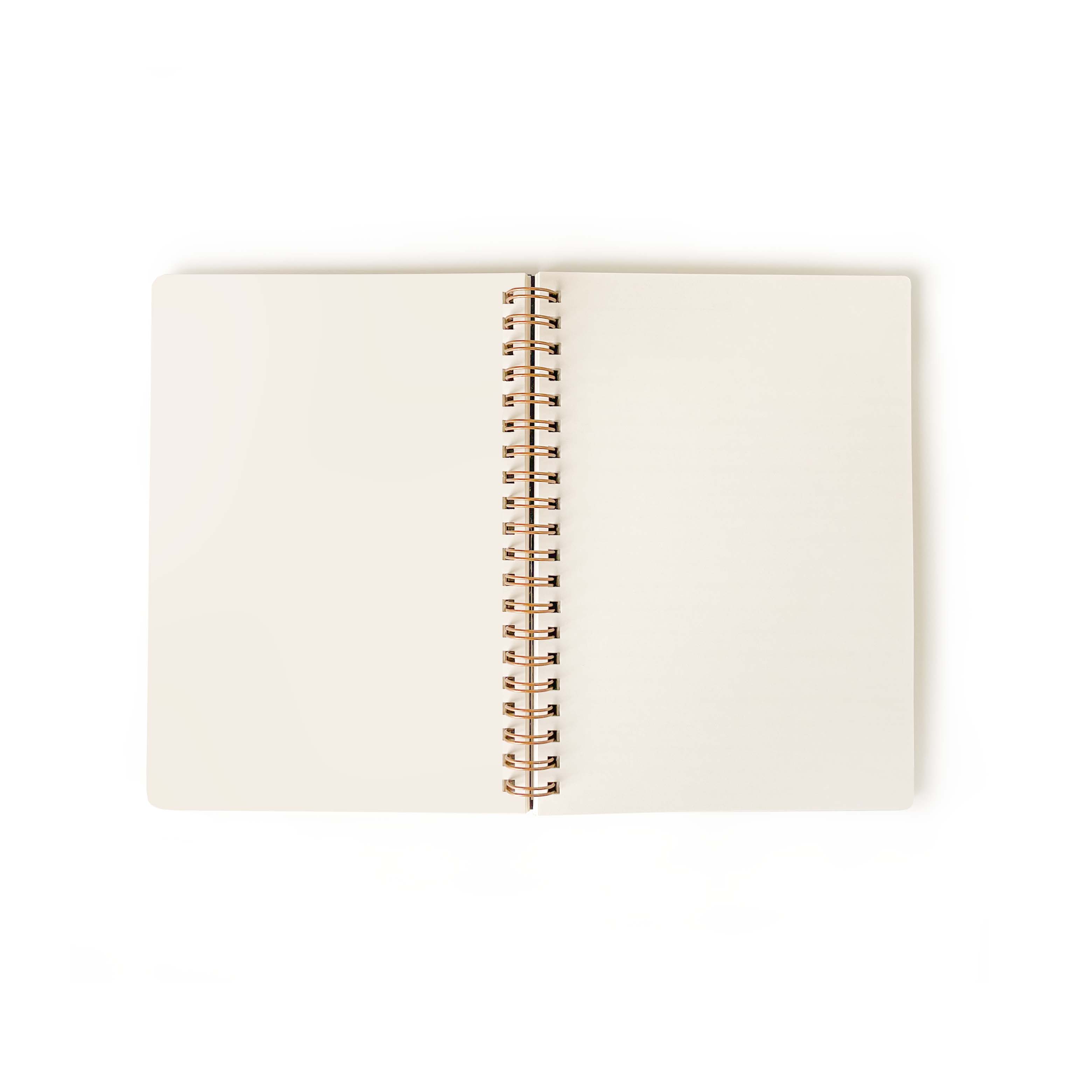 Floral Stamps Notebook Small Notebook With Lined Pages