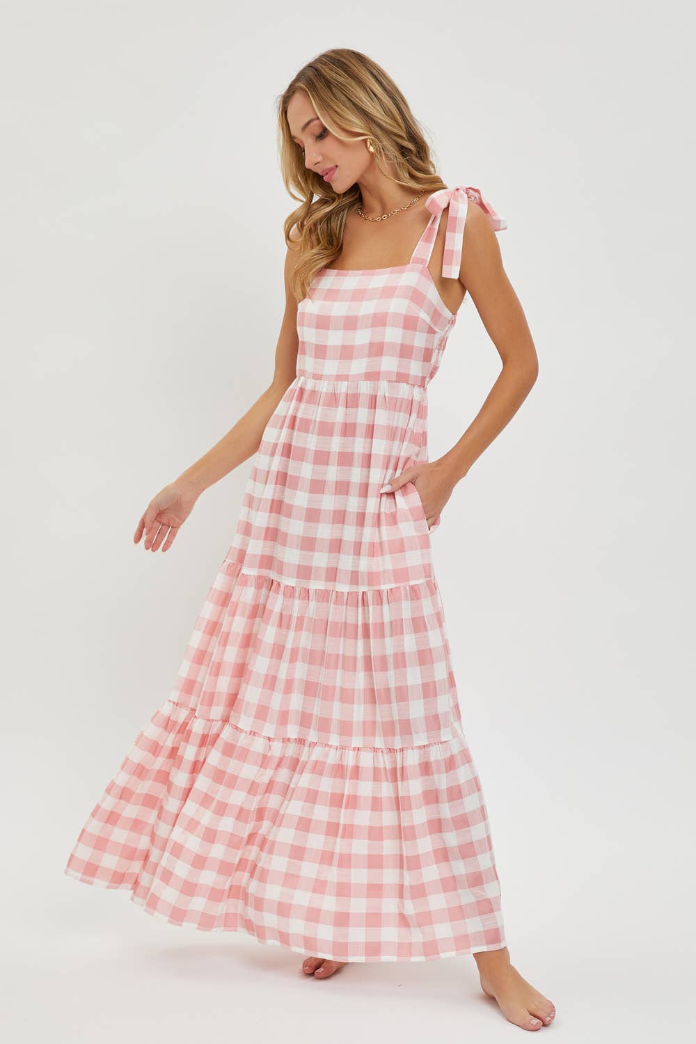 Pink Maxi Dress