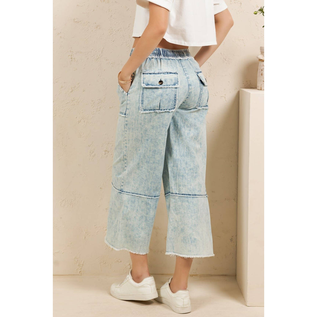 Denim Mineral Washed Pant