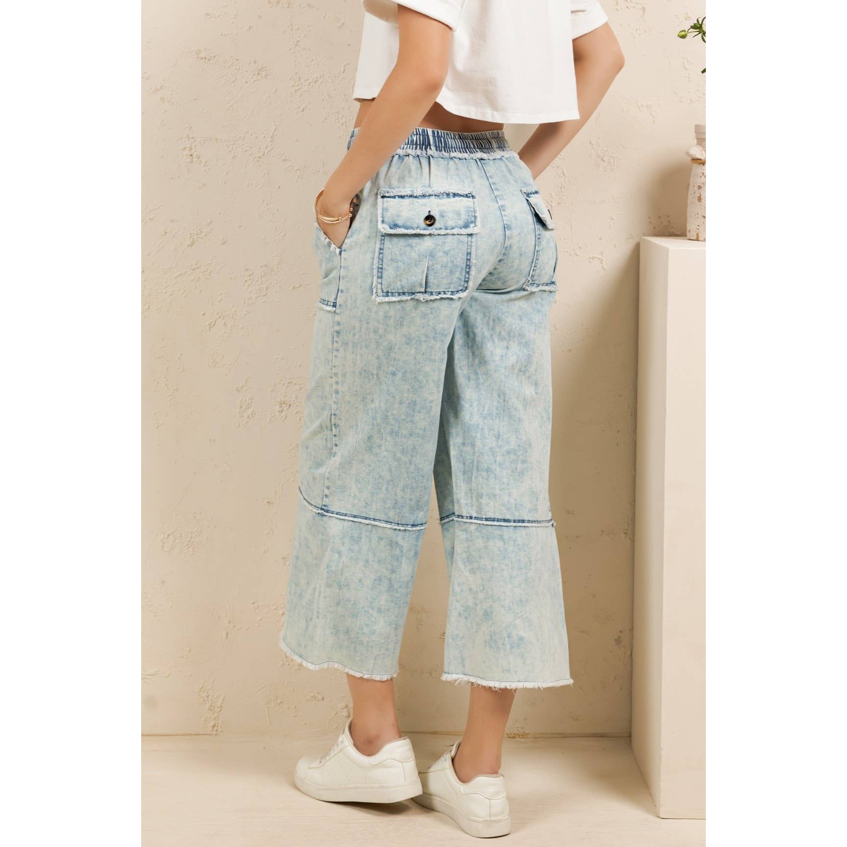 Denim Mineral Washed Pant