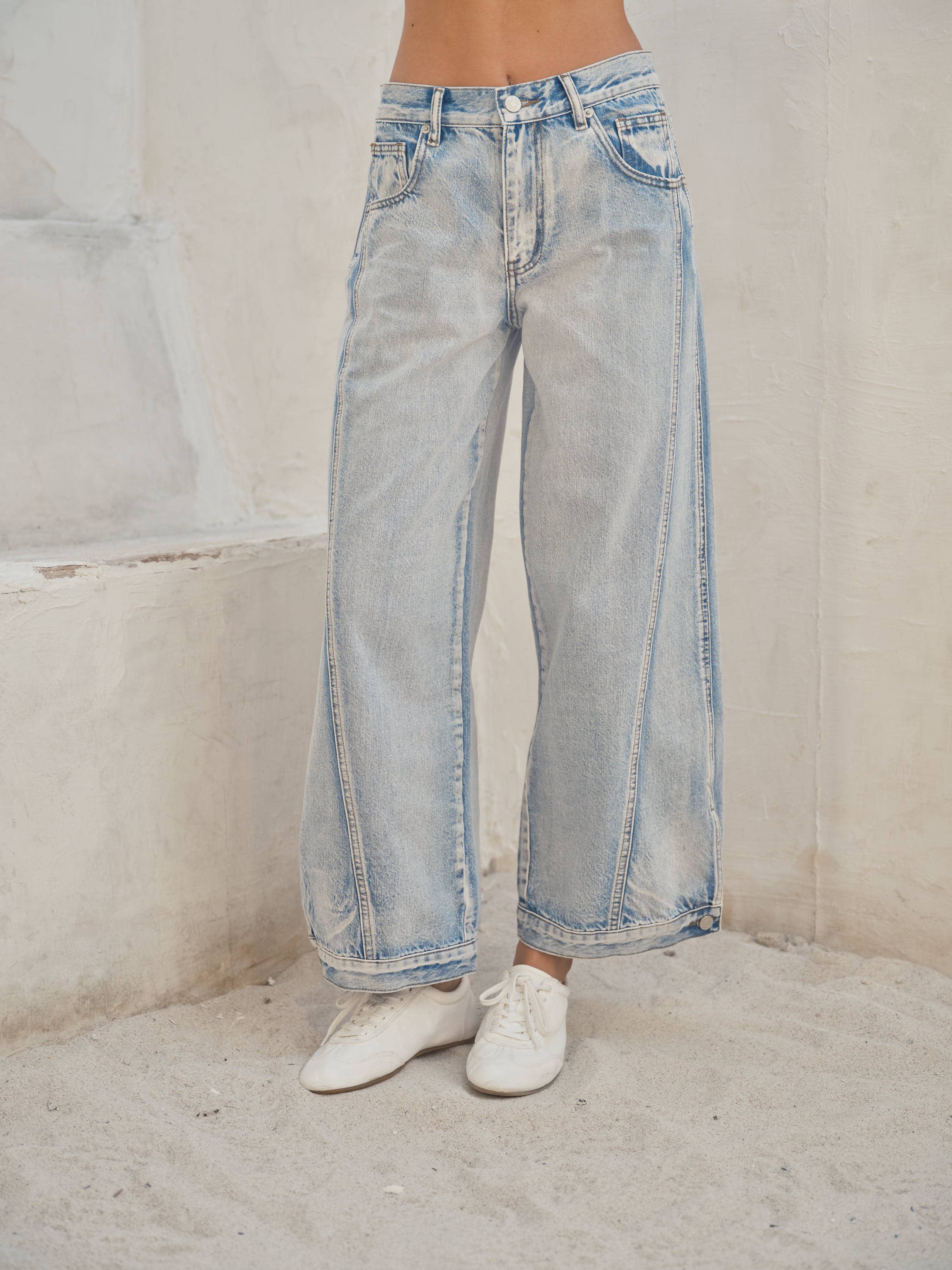 Light Denim Vintage Washed Jean