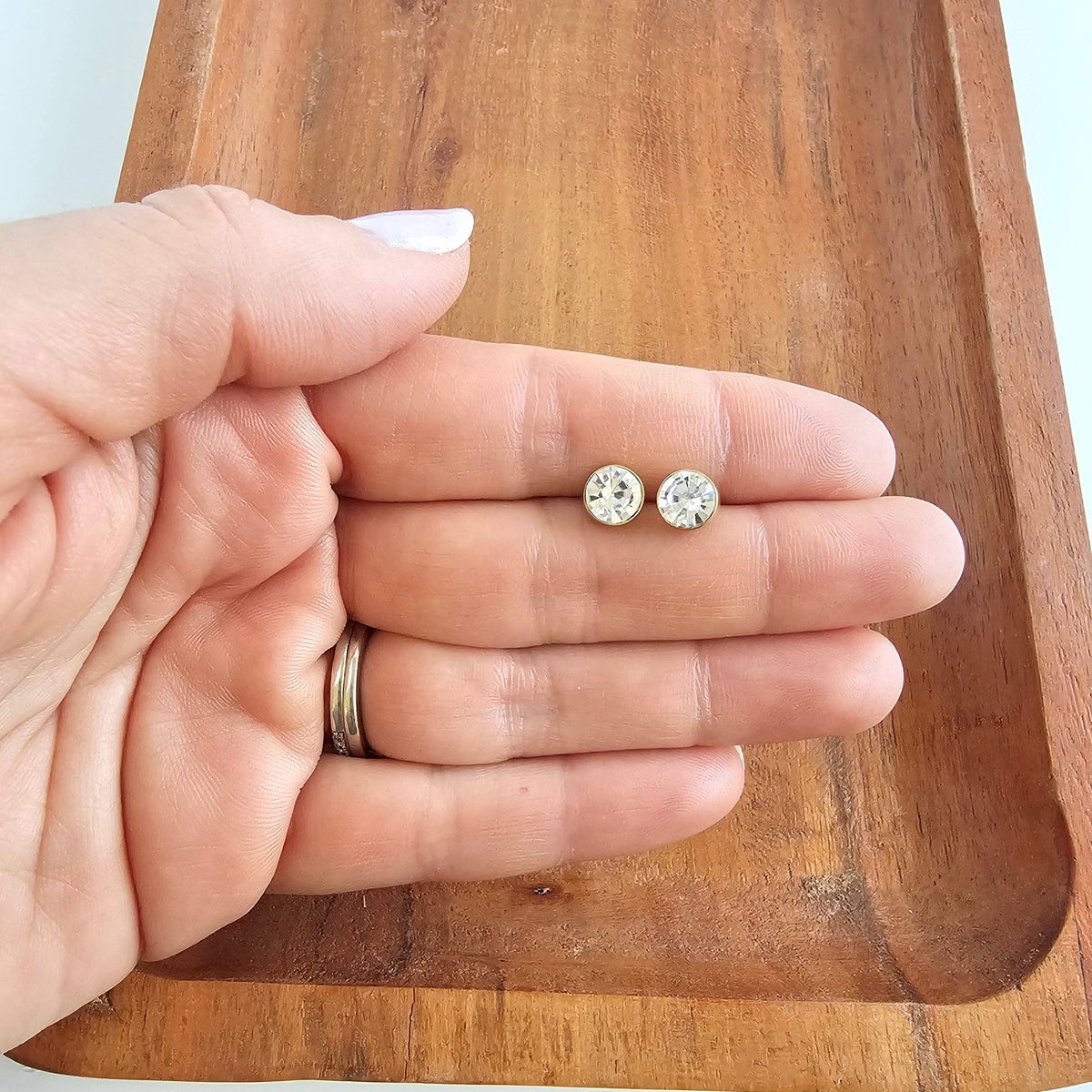 Gold Luxe Kya Studs