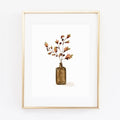 Acorn Branch Art Print