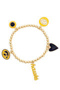 Iowa Hawkeyes Enamel Stretch Bracelet