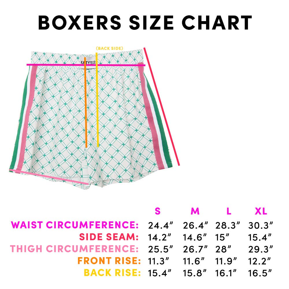 Red Plaid Boxer Shorts