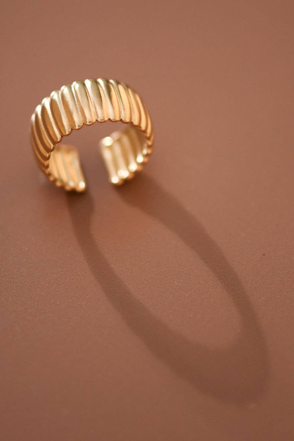 Gold Stainless Steel Ring
