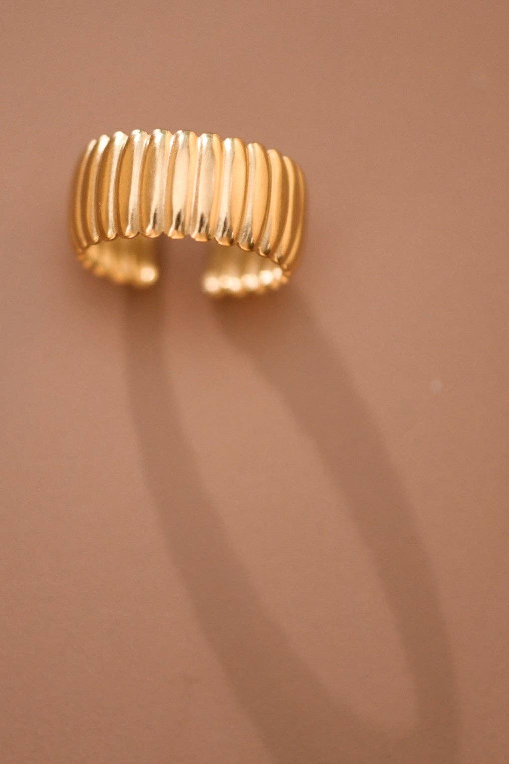 Gold Stainless Steel Ring