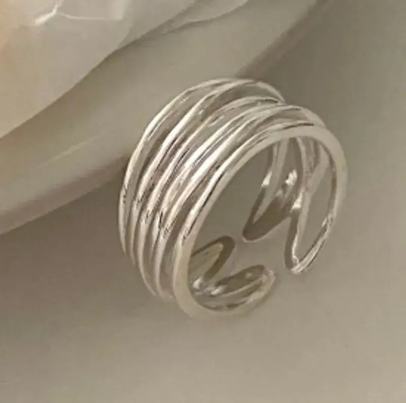Simple Minimalist Ring in Silver or 18K Gold