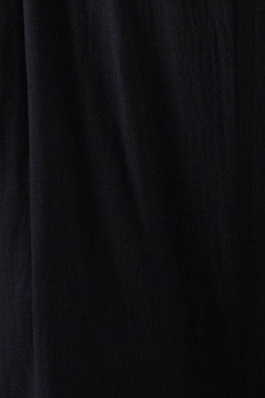 Plus Black Tiered Midi Skirt