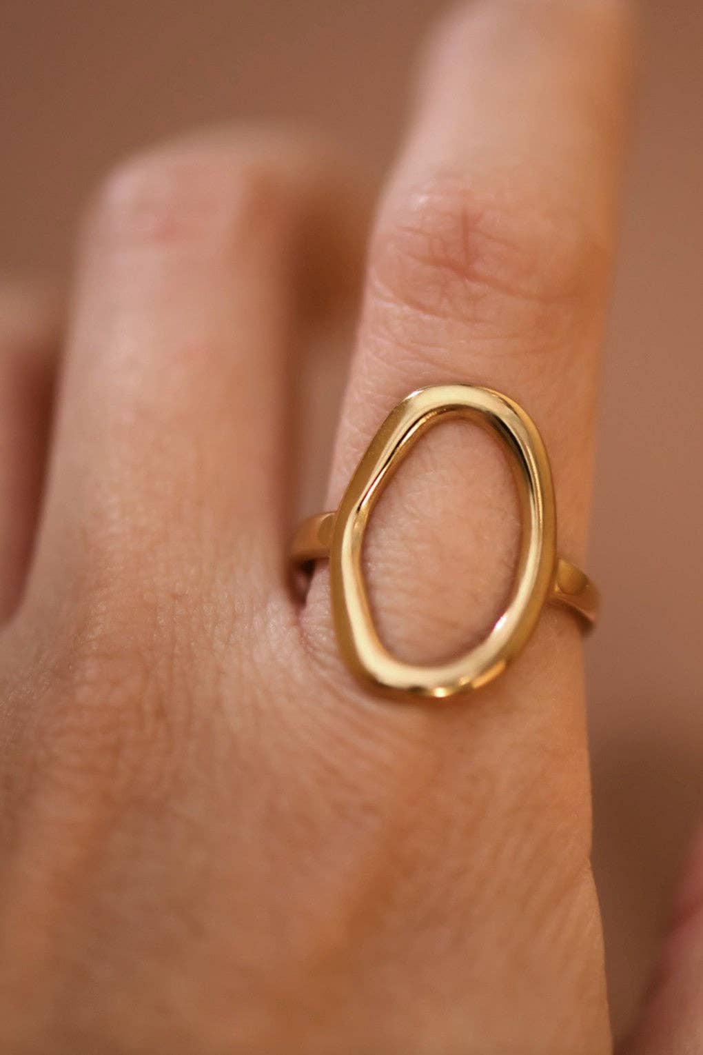 Gold Stainless Steel Ring