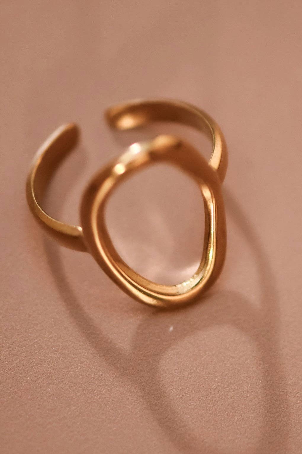 Gold Stainless Steel Ring