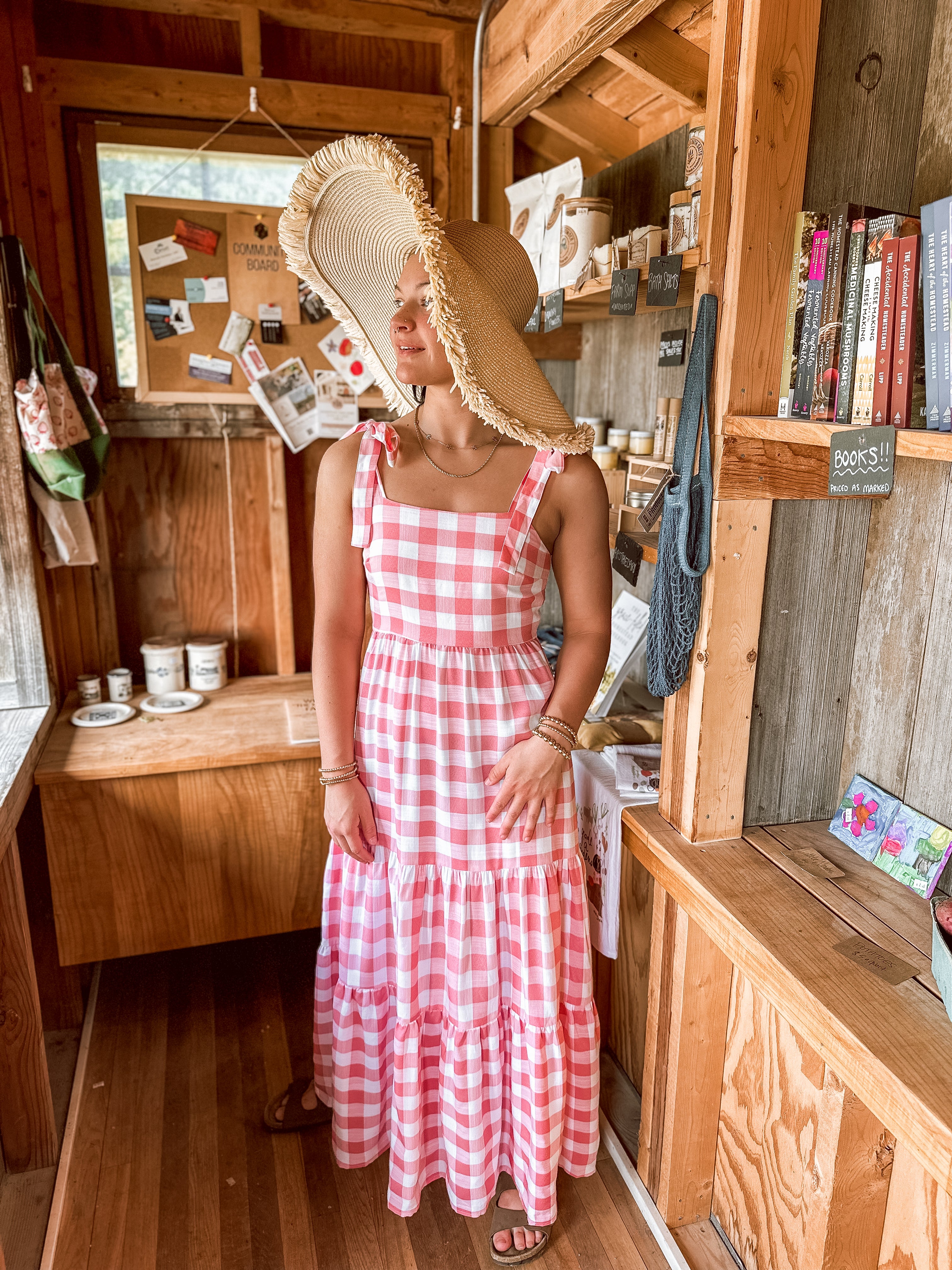 Lake Shore Drive Wide Fringe Sun Hat