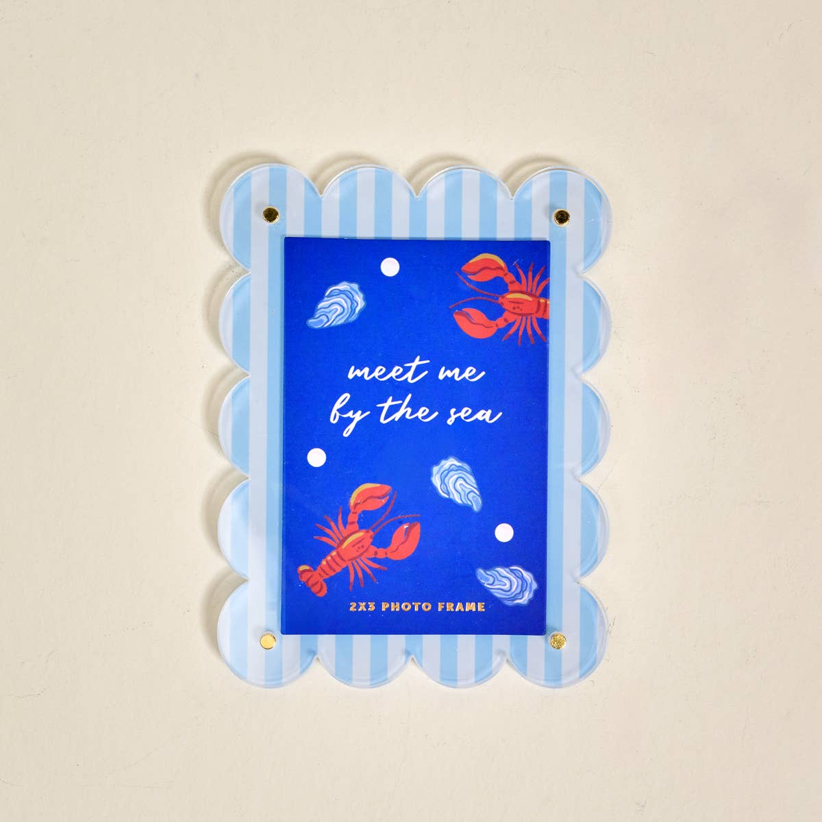 Coastal Catch Mini Acrylic Picture Frame Magnet
