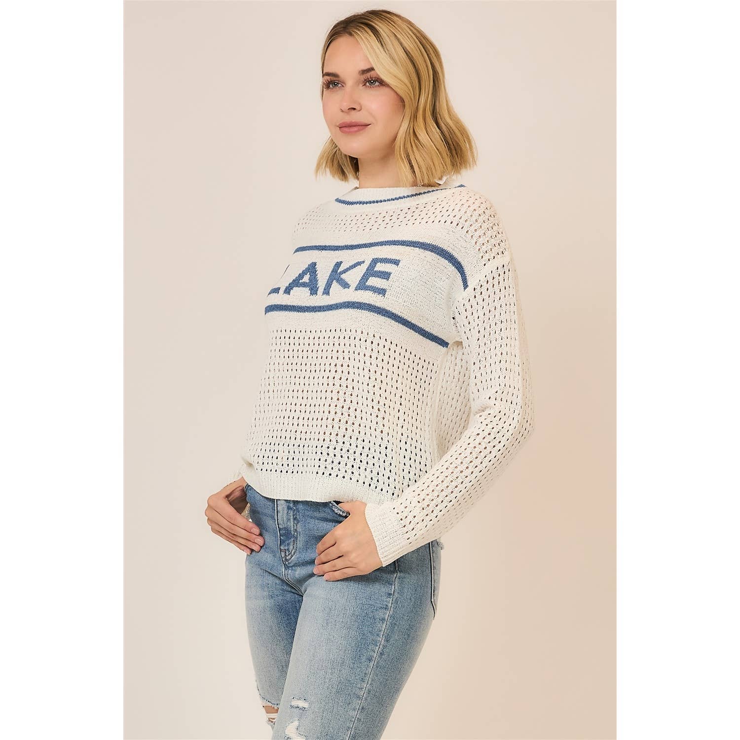 Light Knit Lake Pullover