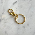 Gold Snap Hook Keychain