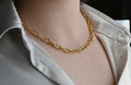 Twist Link Chain Necklace