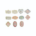 Sassy Stoneware Magnet With Electroplating