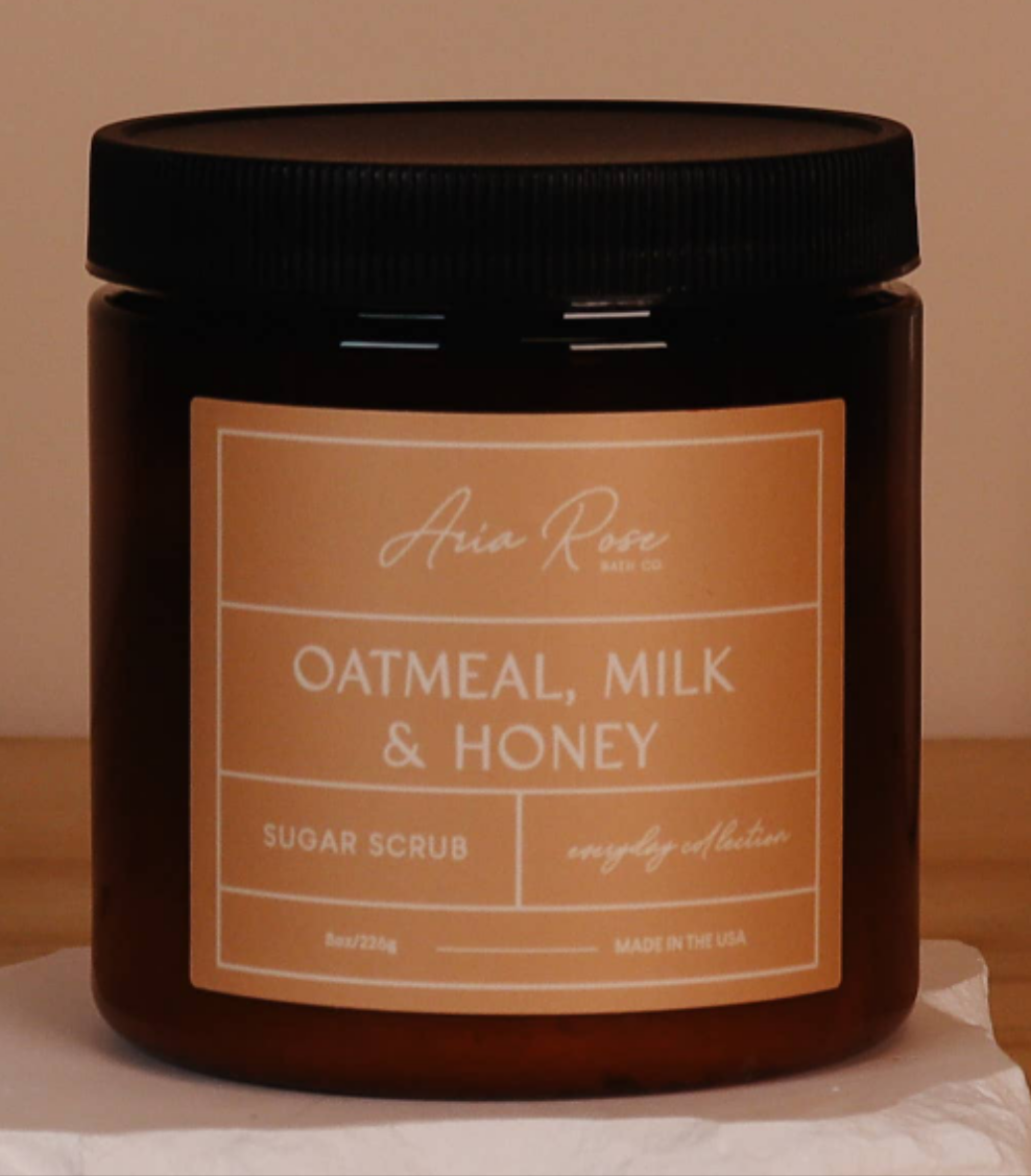 Oatmeal, Milk, & Honey Sugar Scrub