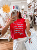 Summer List Tank