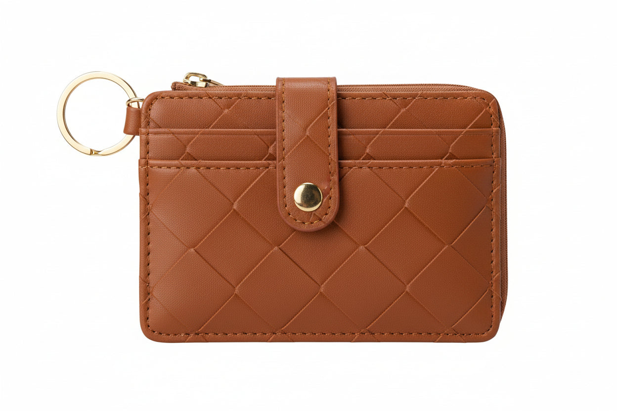Brown Keychain Wallet