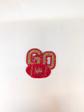 Red & Gold Game Day Pin