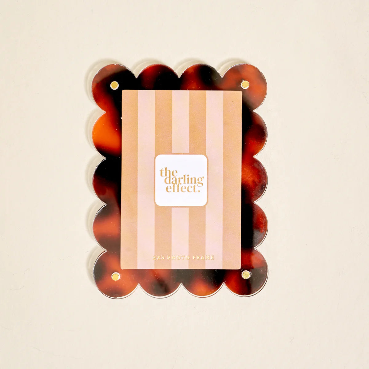 Tortoise Mini Acrylic Picture Frame Magnet