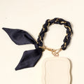 Black Call Me Later Phone Scarf