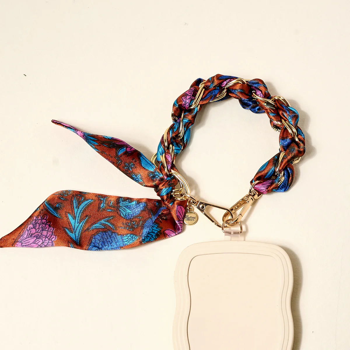 Vibrant Bloom Call Me Later Phone Scarf