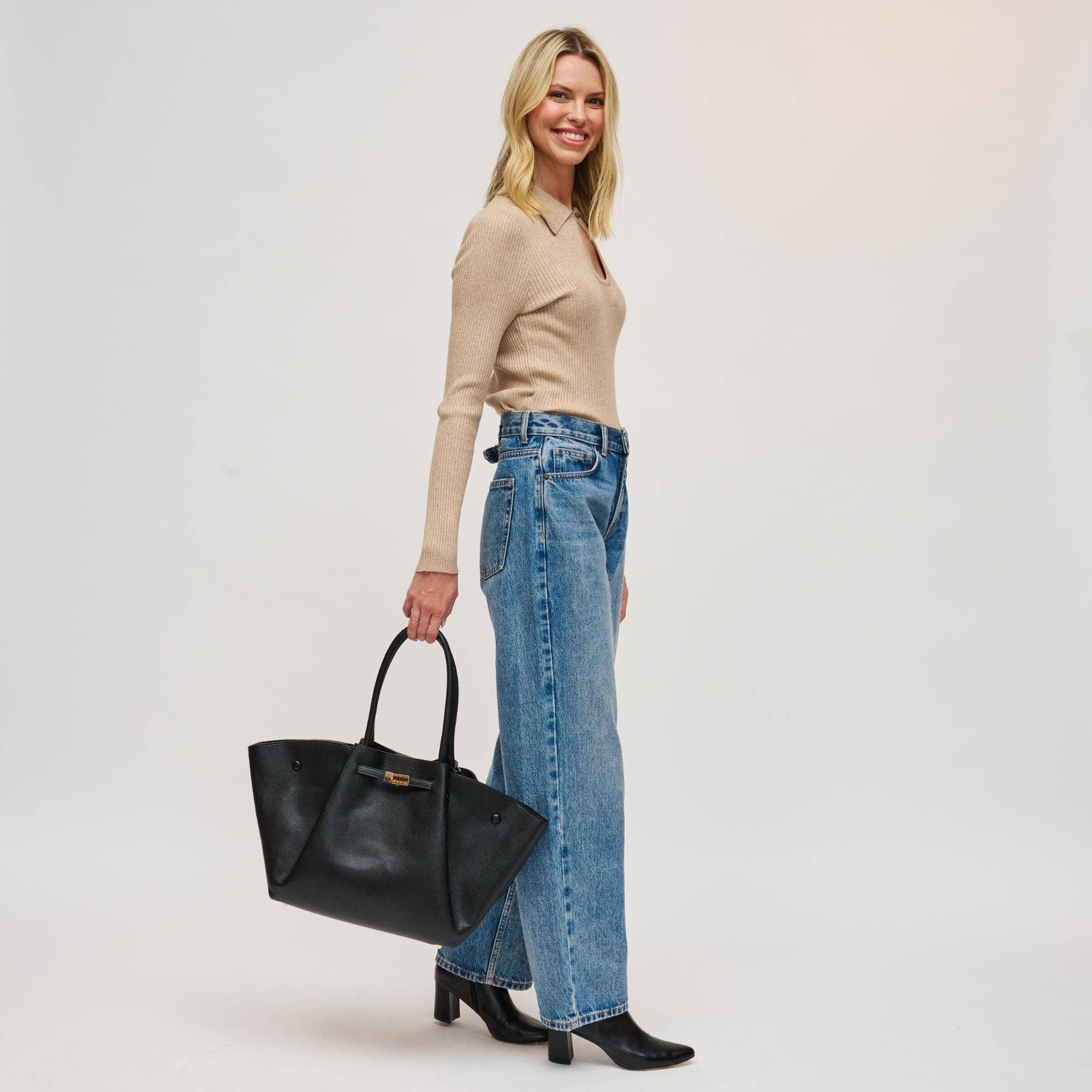 Black Kaia Tote