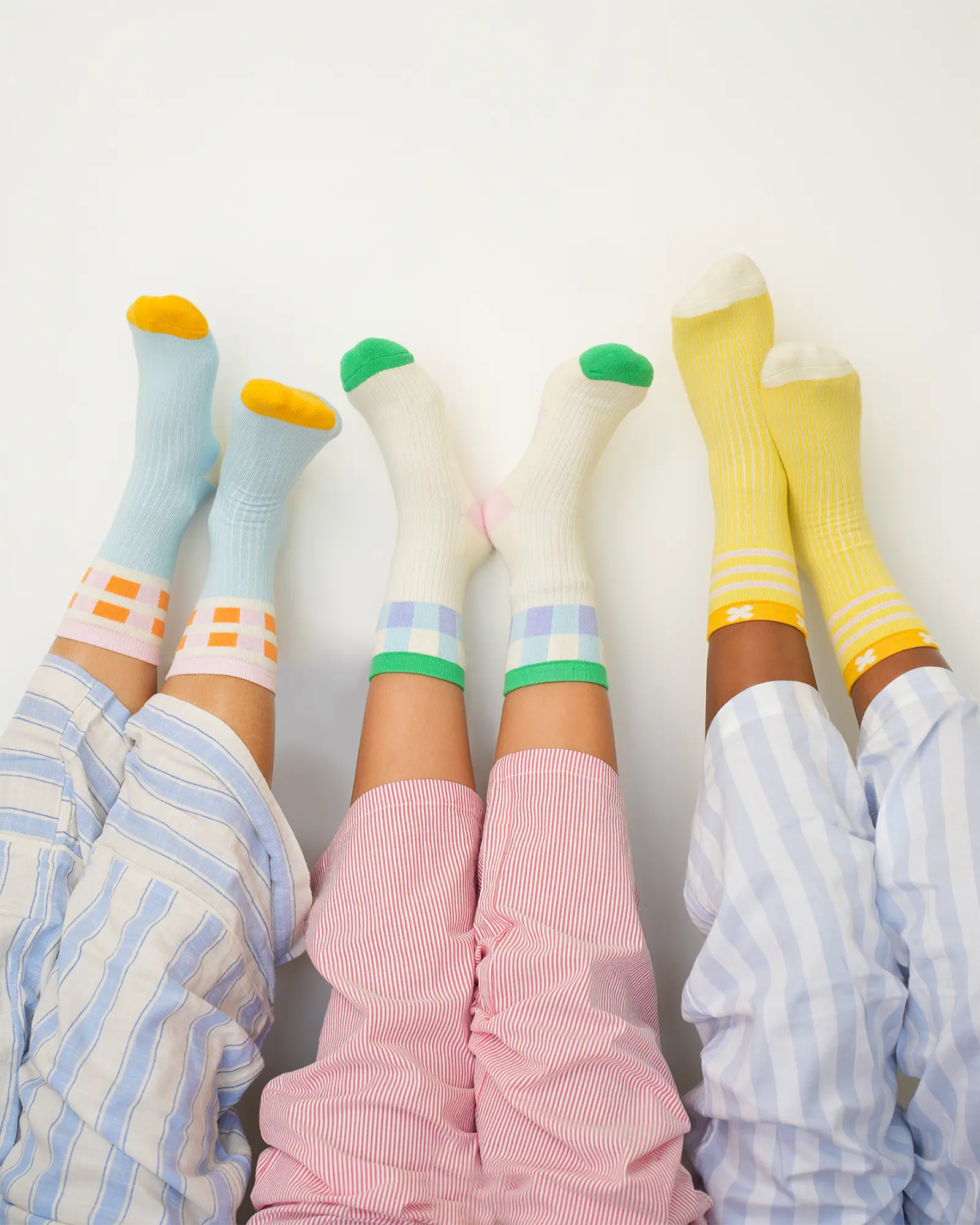 Lime Ocean Socks