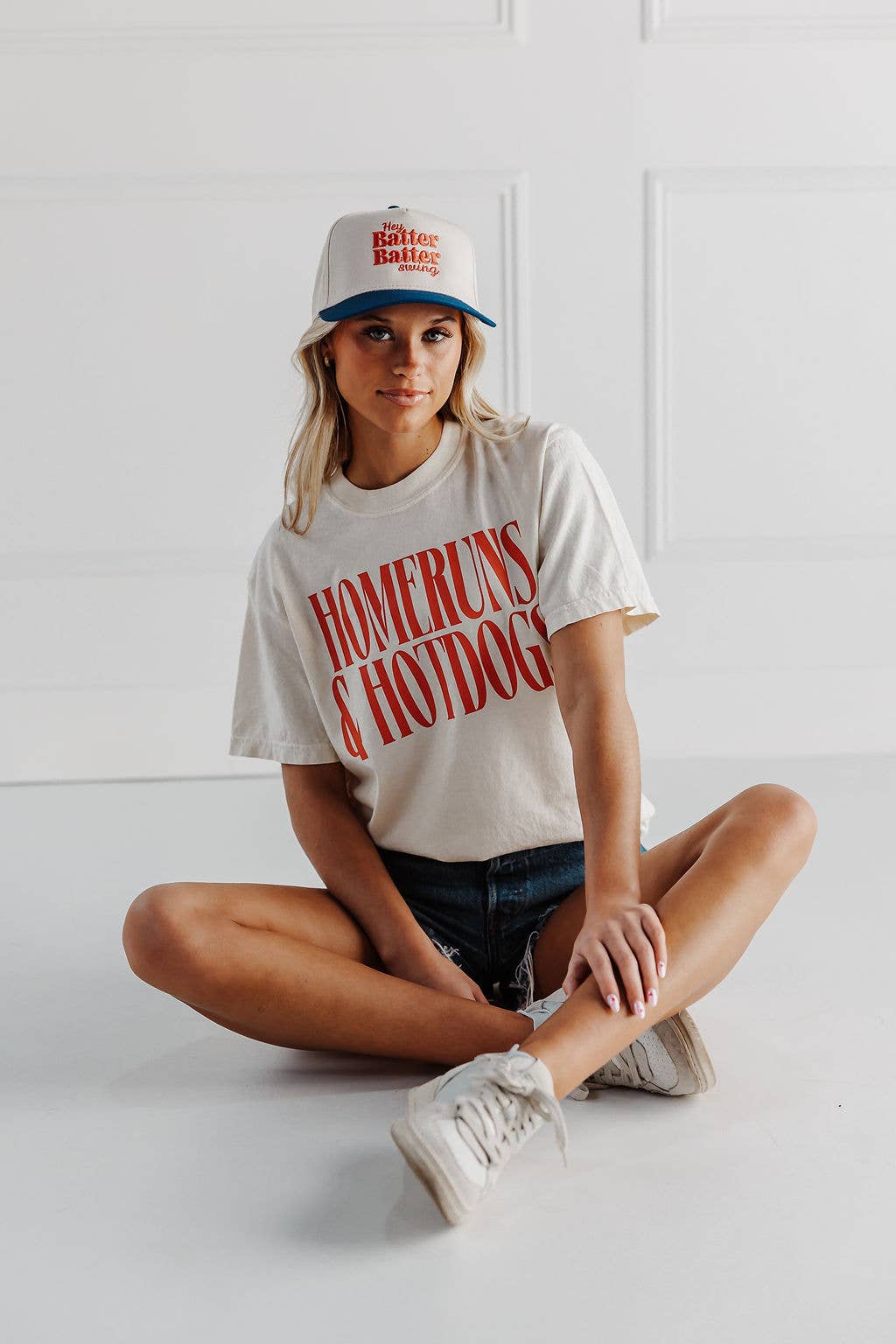 Home Runs & Hot Dogs Baseball T-shirt