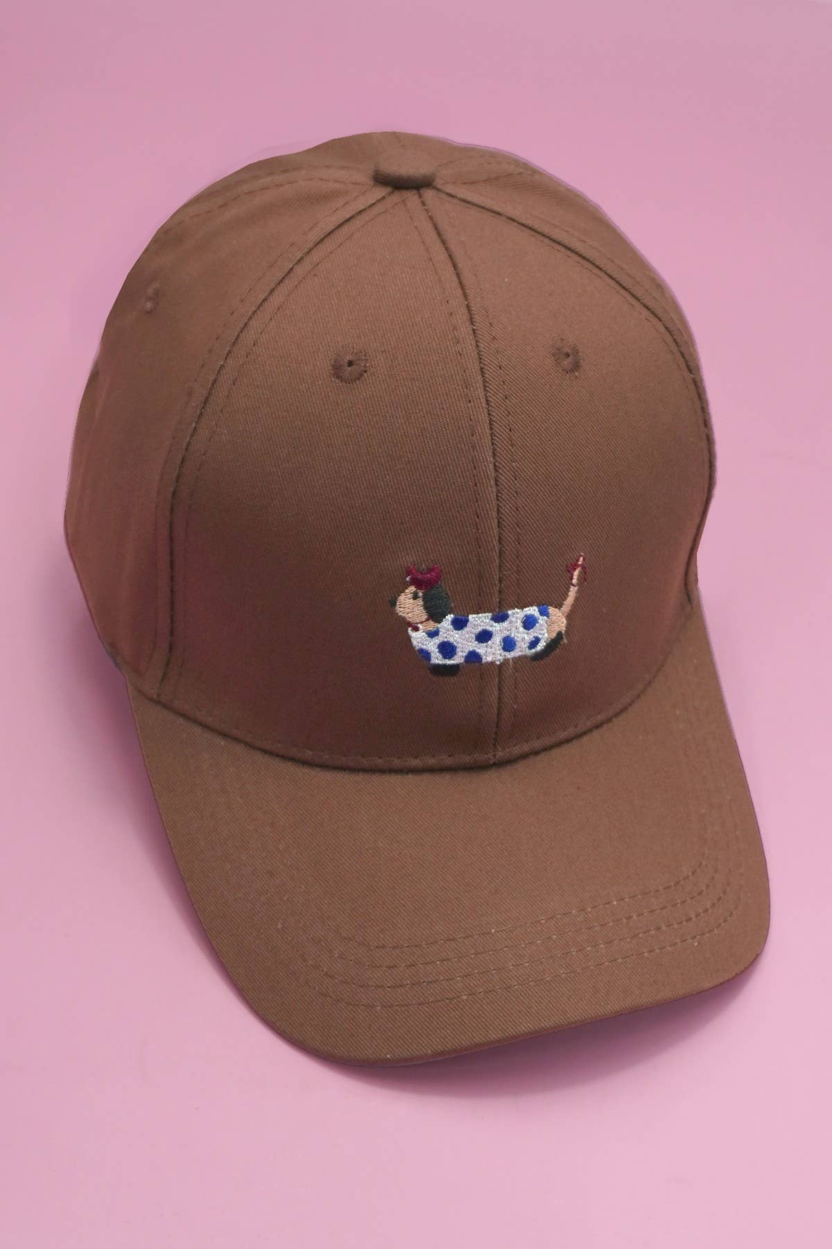 Brown Dog Embroidery Classic Cap