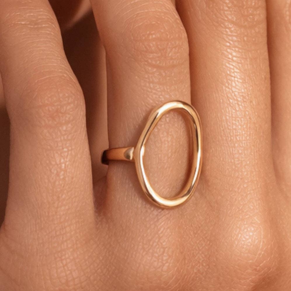 Gold Stainless Steel Ring