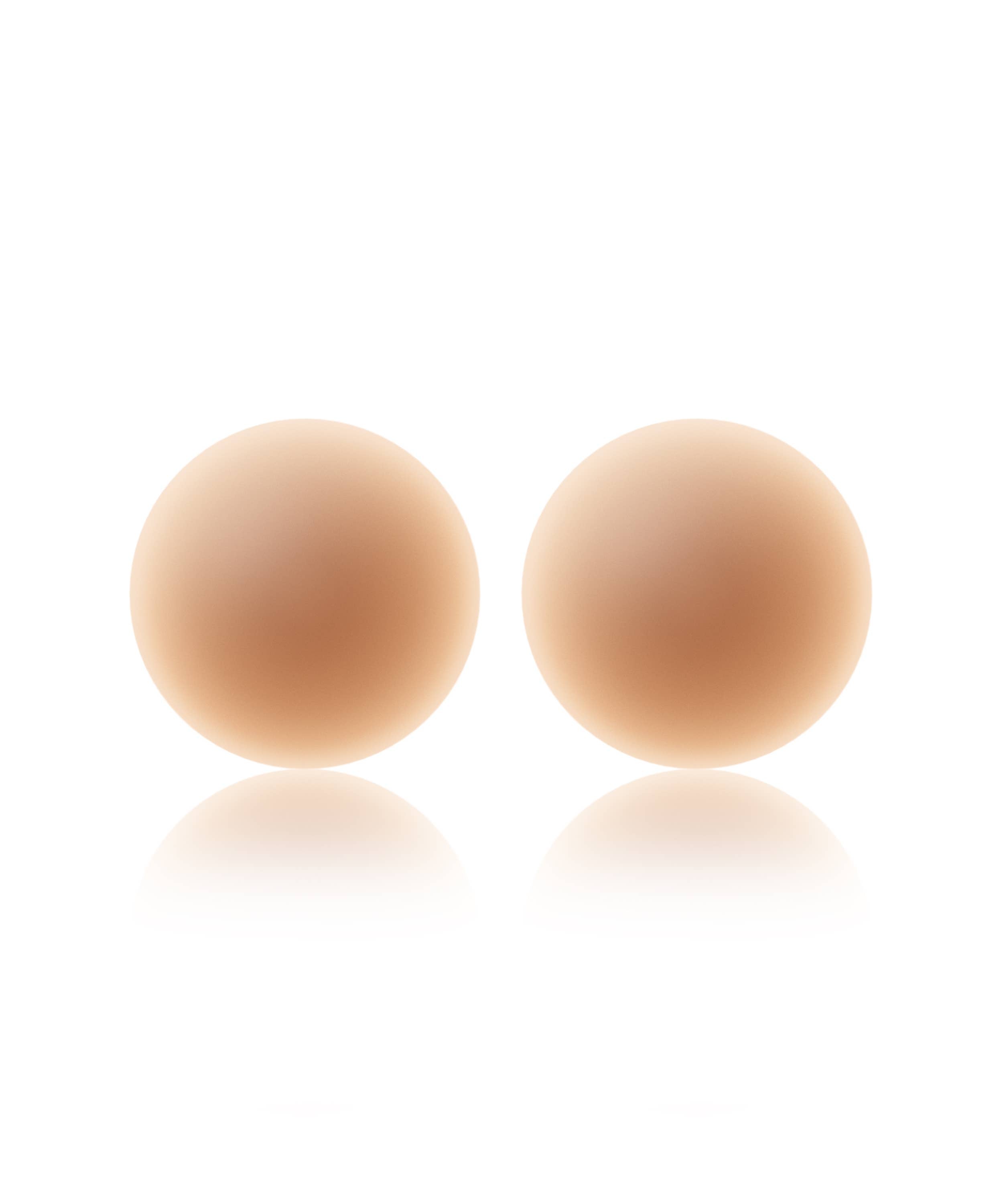 No-Show 3in. Round Reusable Adhesive Nipple Covers