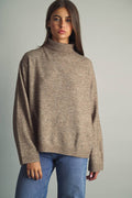 Warm Sand Long Sleeve Sweater Top