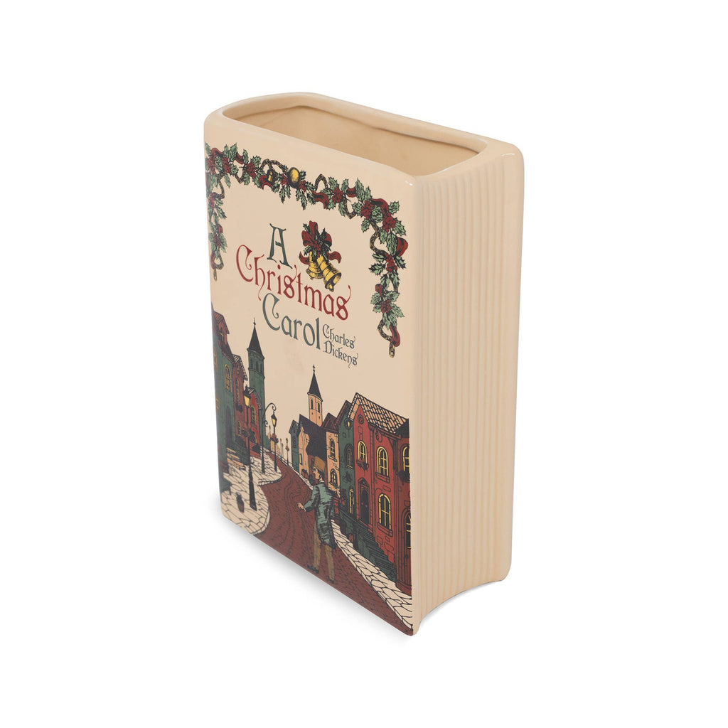 A Christmas Carol Large Book Vase