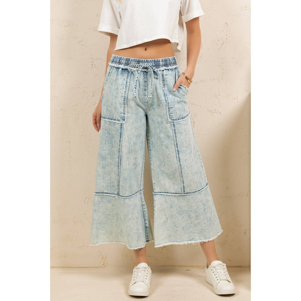 Denim Mineral Washed Pant