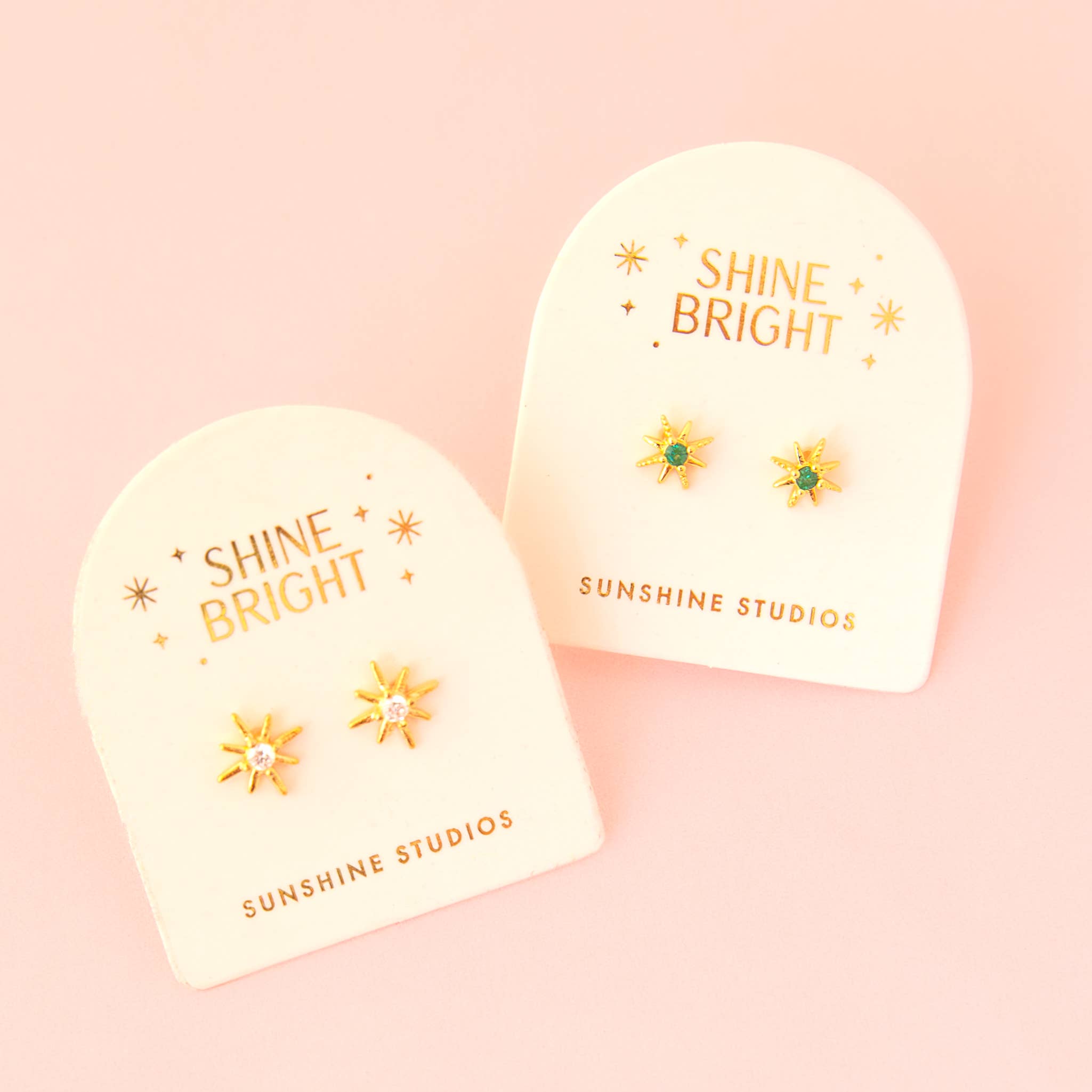 Gold Star Earrings