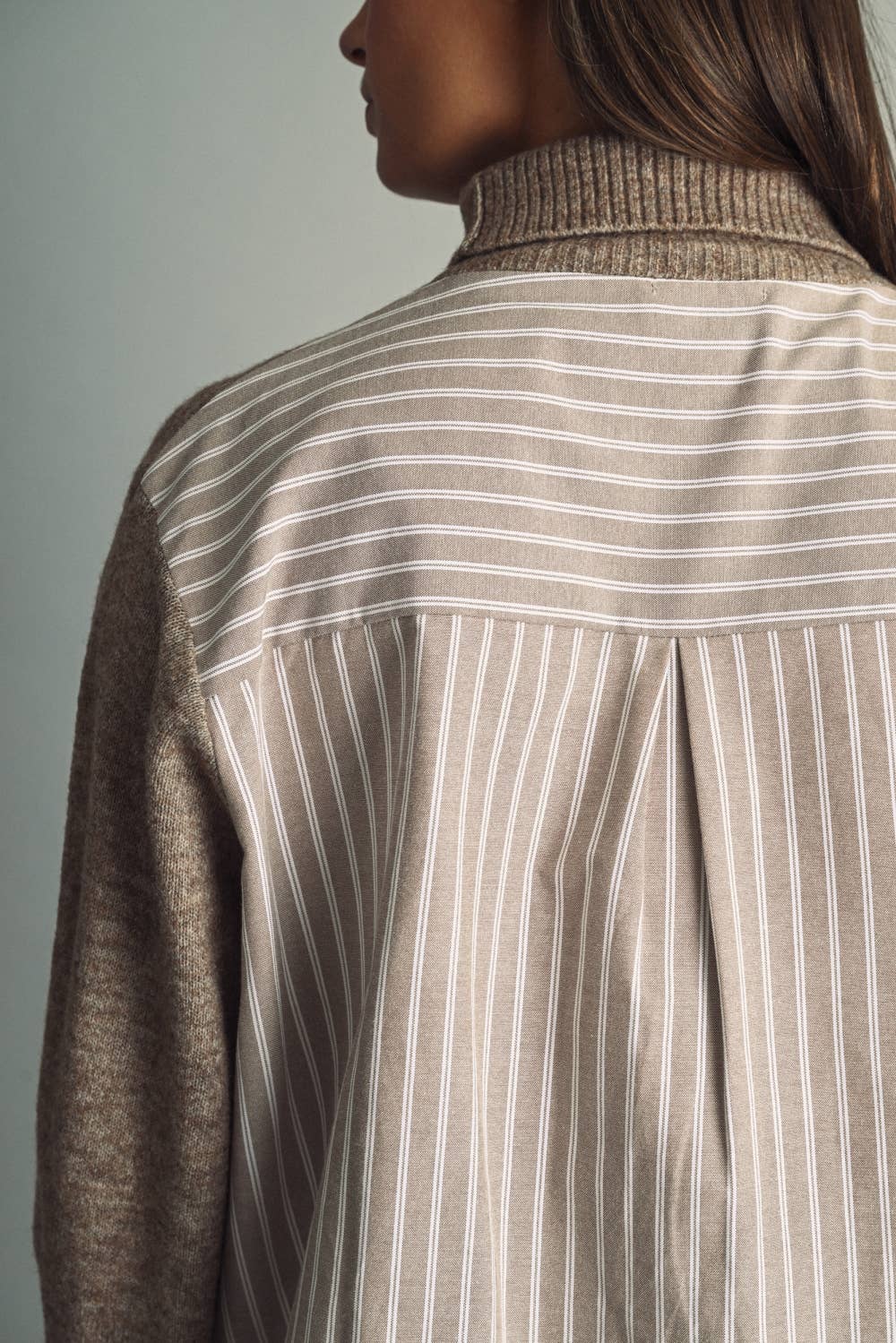 Warm Sand Long Sleeve Sweater Top