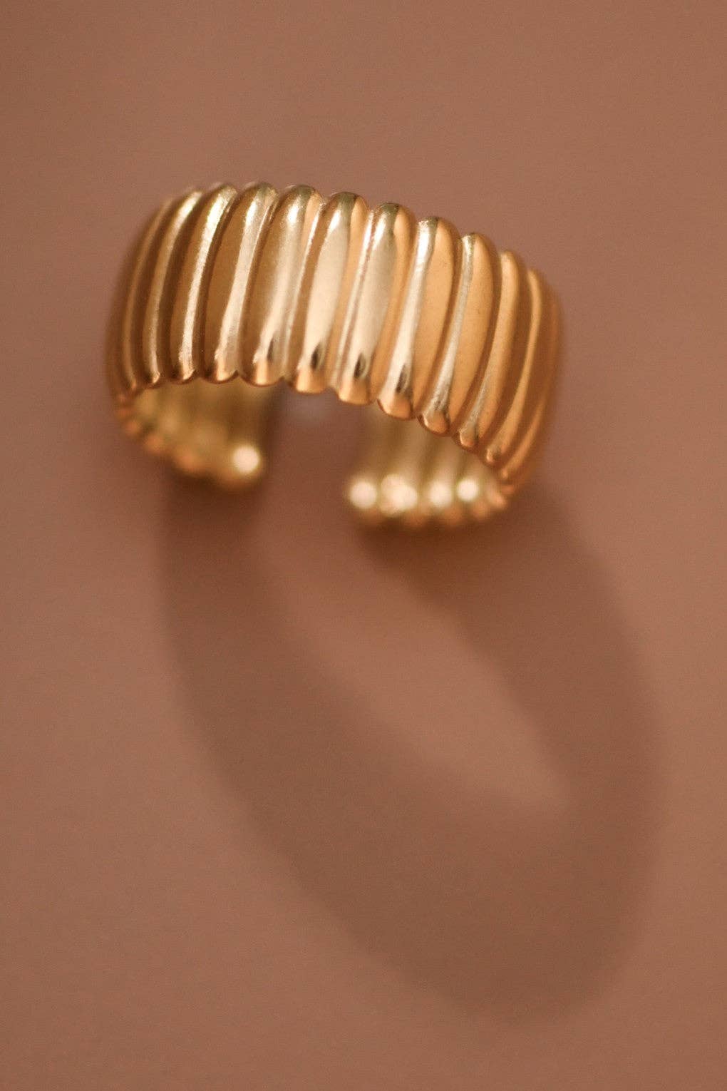 Gold Stainless Steel Ring