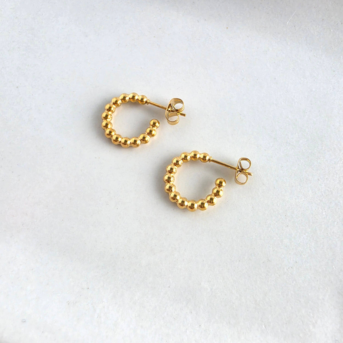 Gold Luxe Bridget Hoops