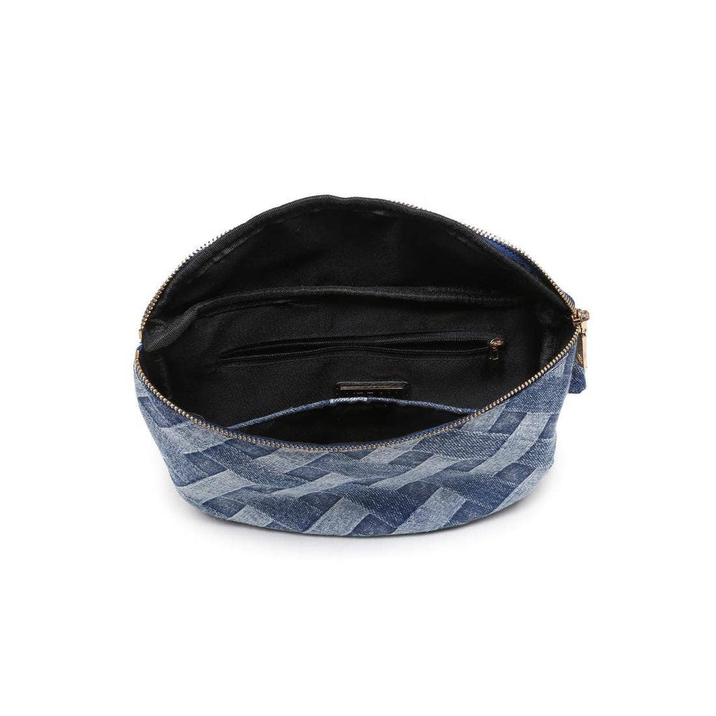 Denim Leslie Belt Bag