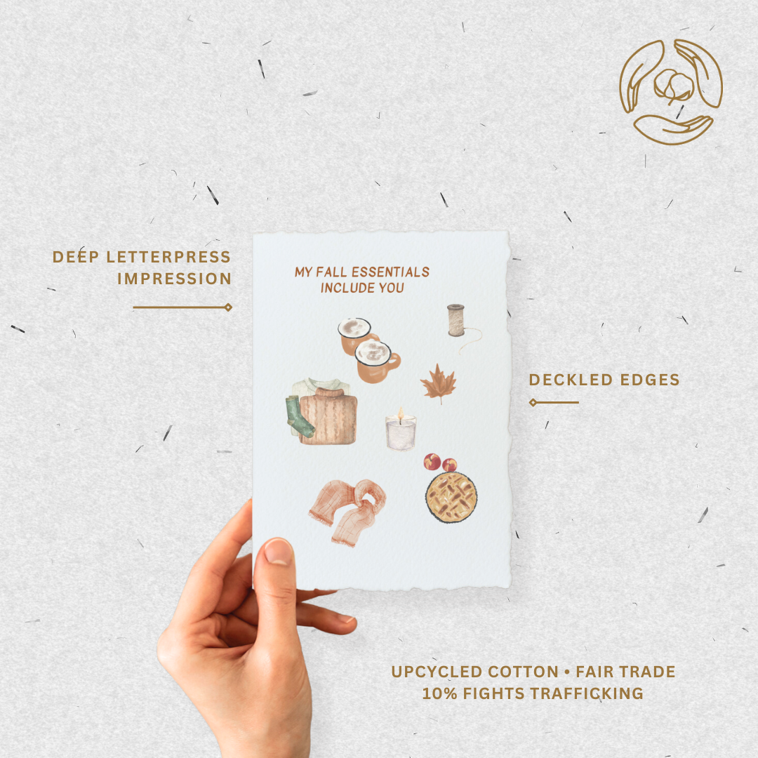 Fall Essentials Greeting Card