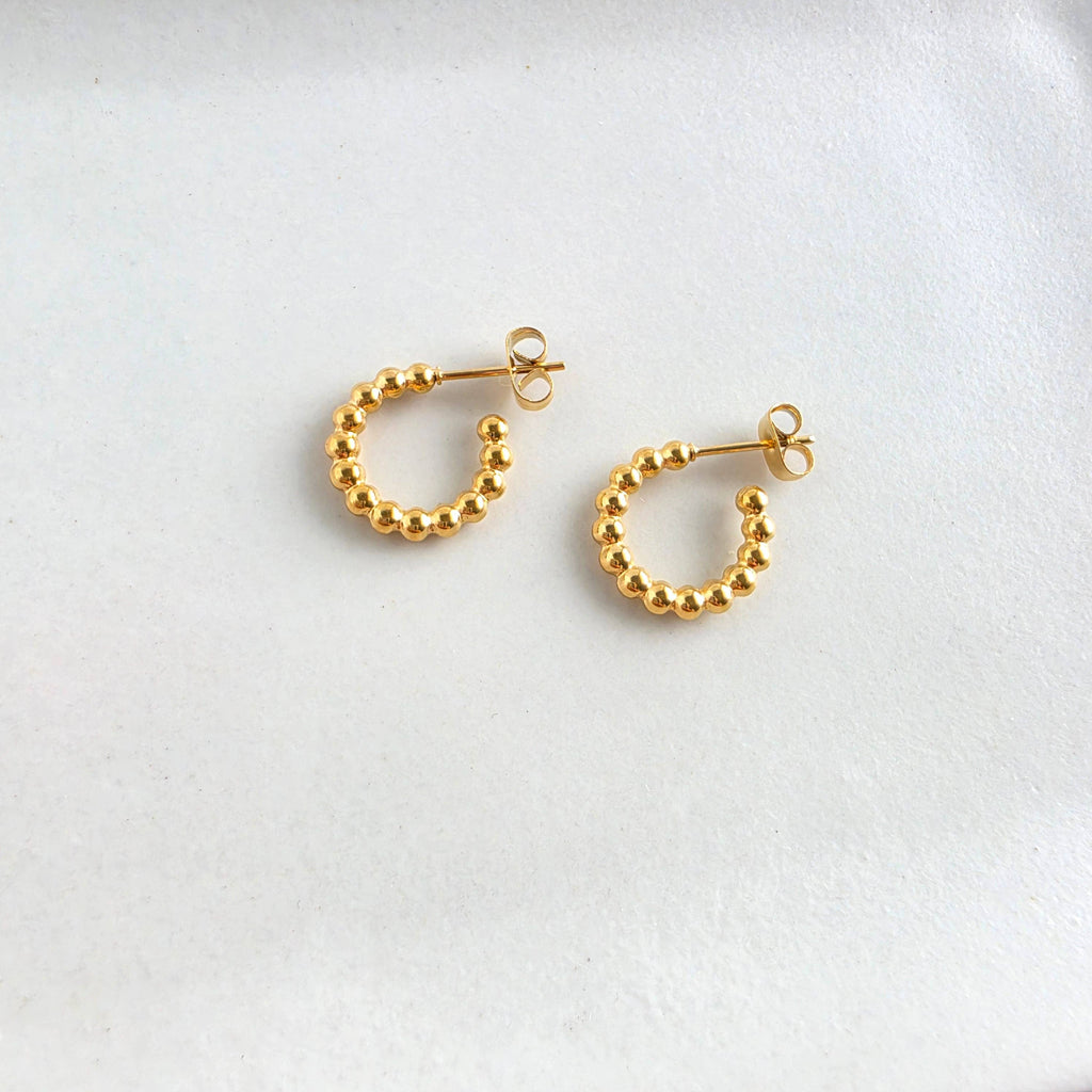 Gold Luxe Bridget Hoops