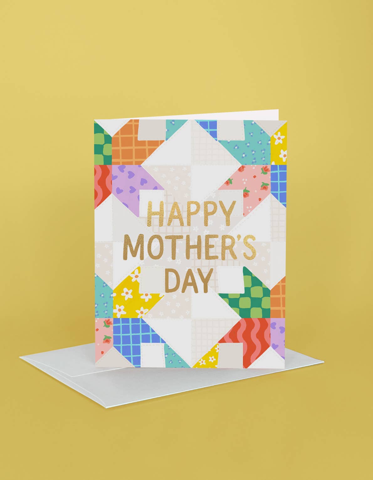 Mother's Day Quilt Greeting Card