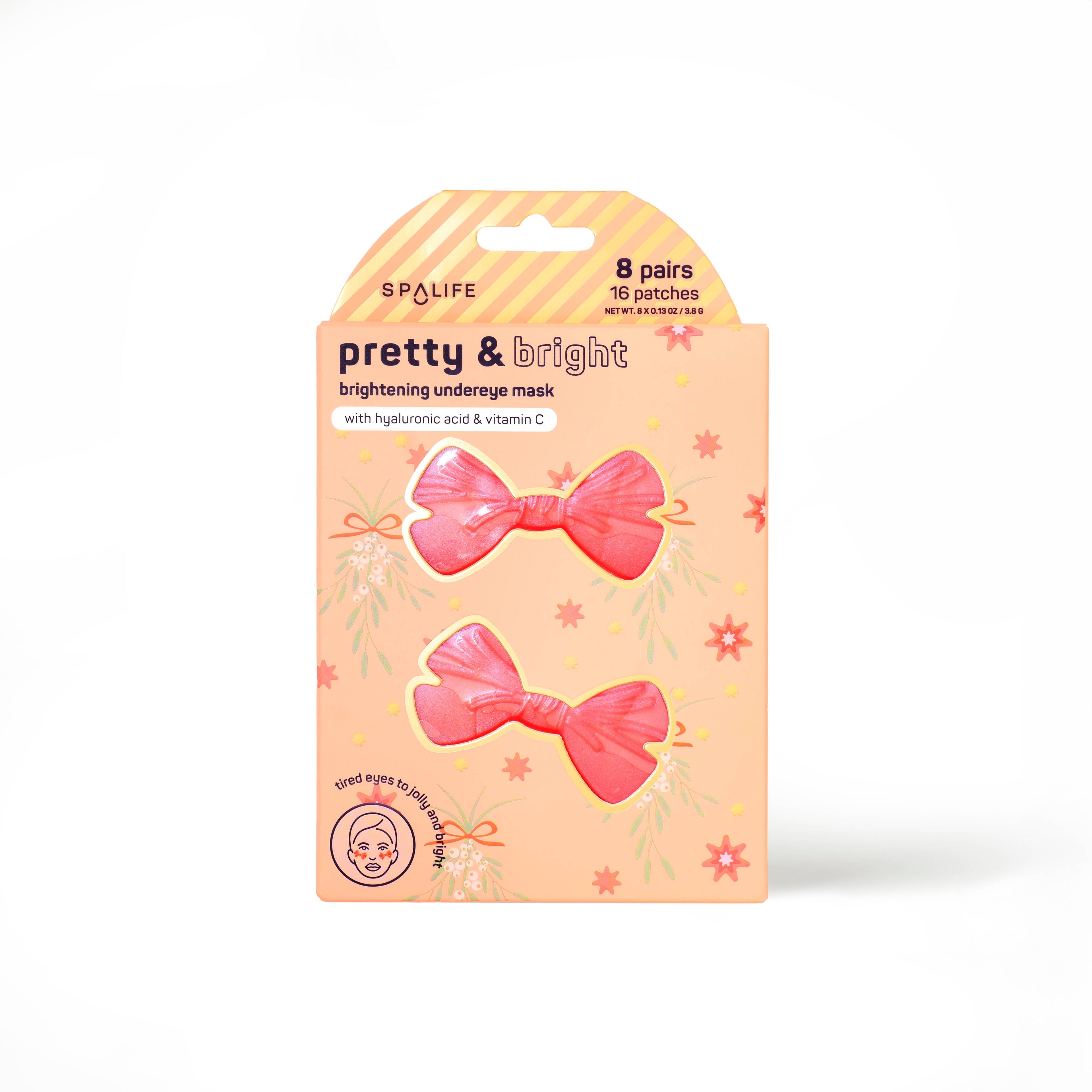 Christmas Holiday Pretty & Bright Brightening Undereye Masks